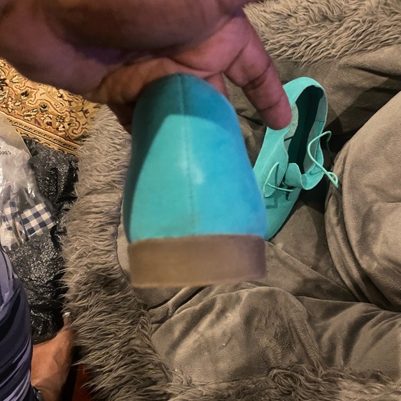 Forever Women lace up shoe mint size 81/2 - Picture 6 of 10